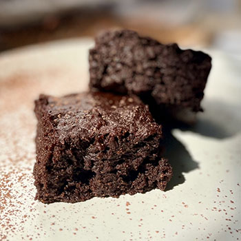 Fudgy Vegan Brownies