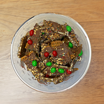 Bretzels croquants de Noël