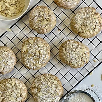 Biscuits style croissants aux amandes