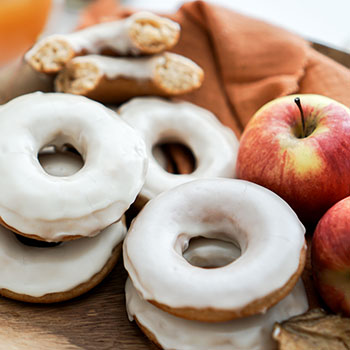 Baked Apple Cider Doughnuts